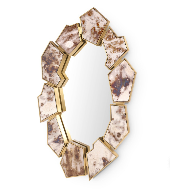 Gilded Glam Mirror
