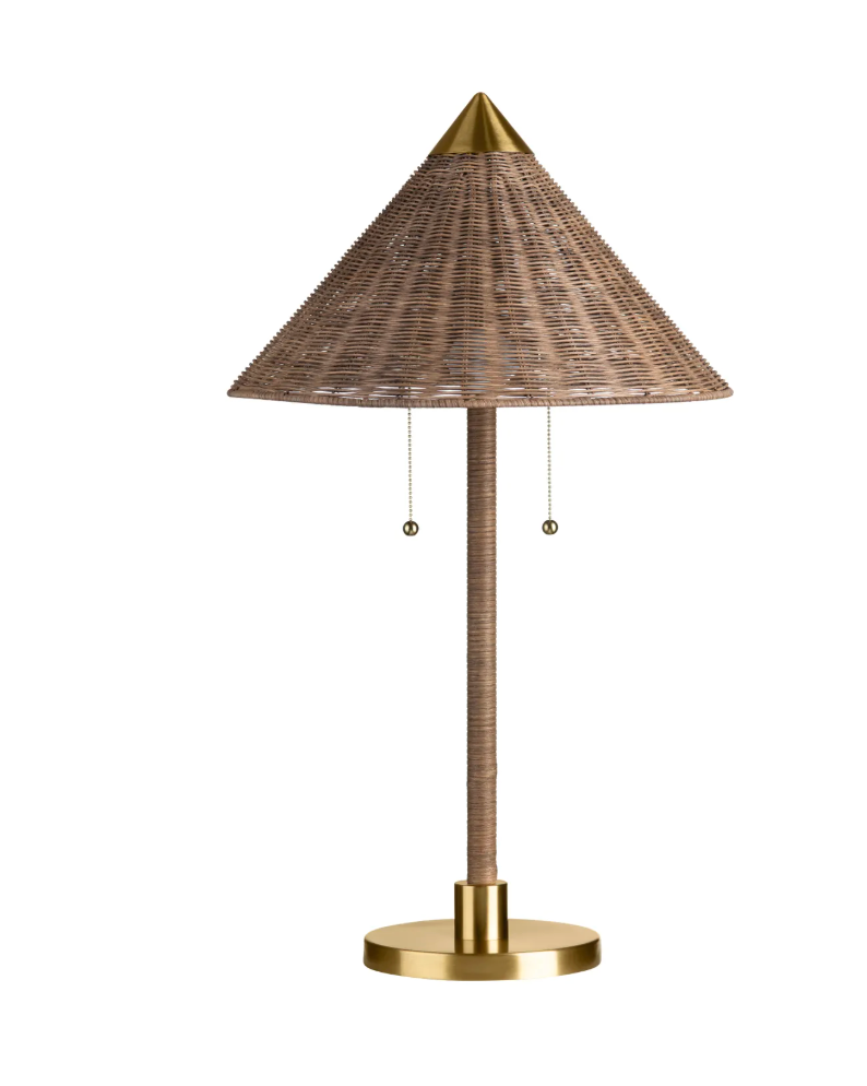 Rattan Table Lamp