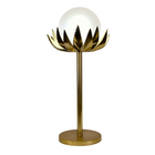 Golden Palm Glow Lamp