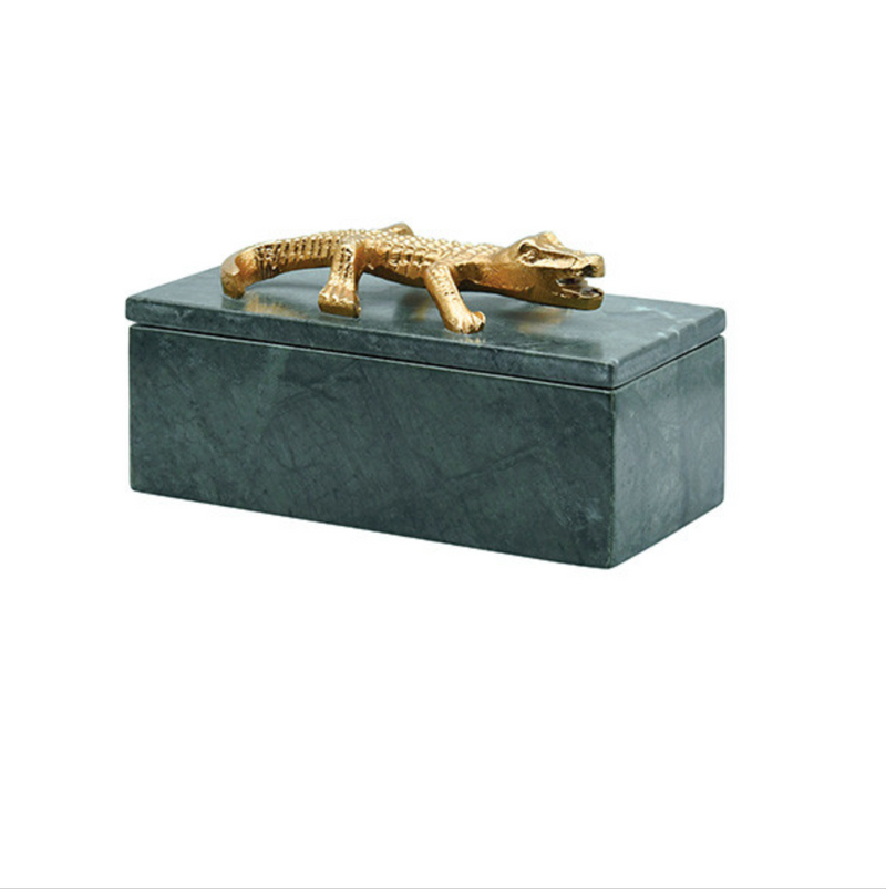 Emerald Croc Box