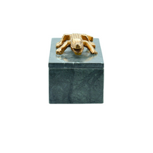 Emerald Croc Box
