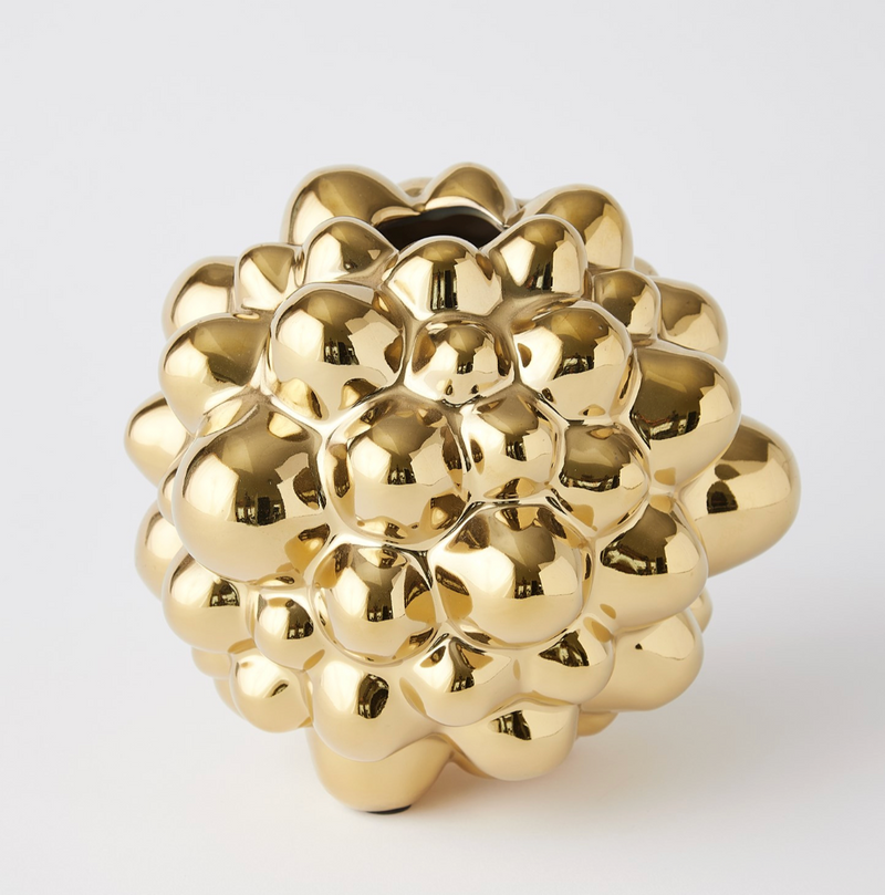 Golden Aria Bubble Vase — Large