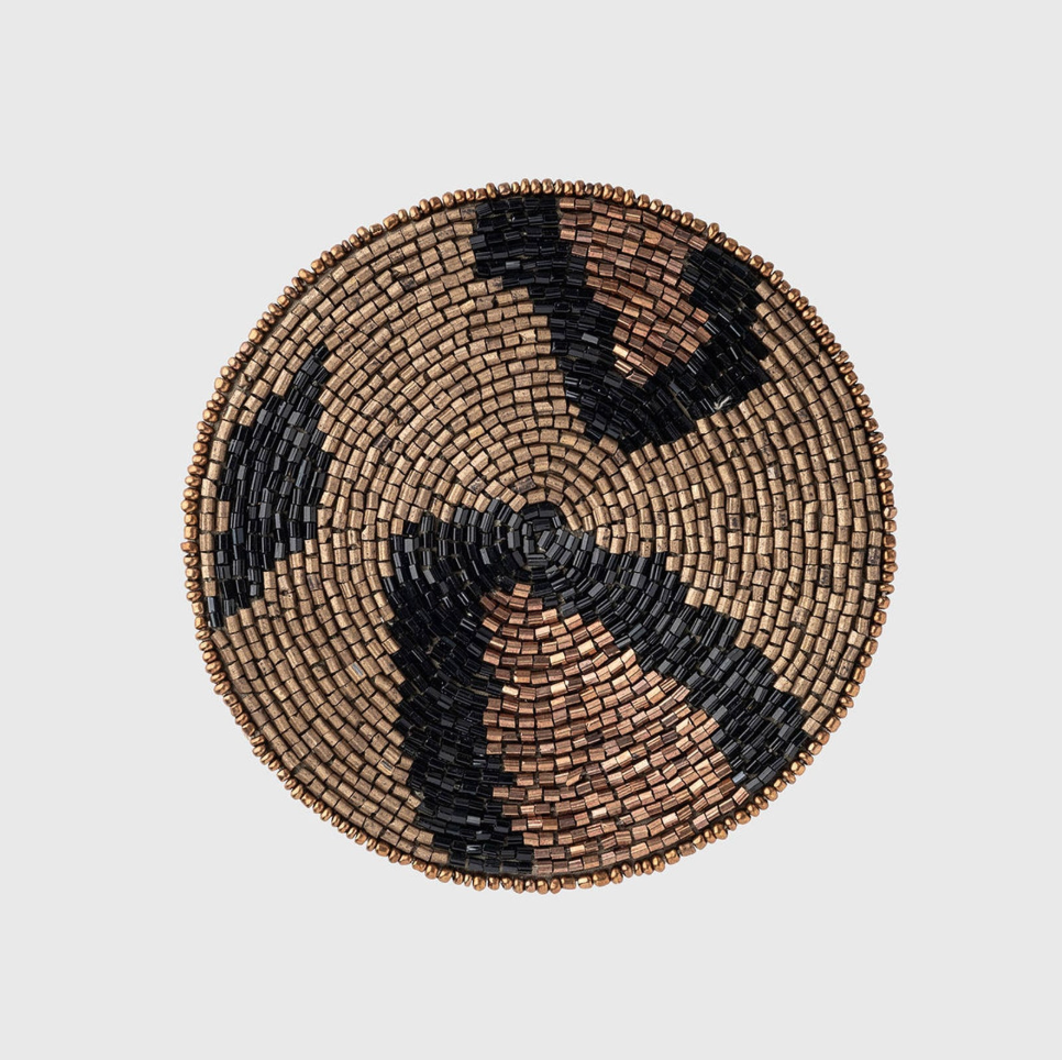 Untamed Leopard coasters- Set of 4