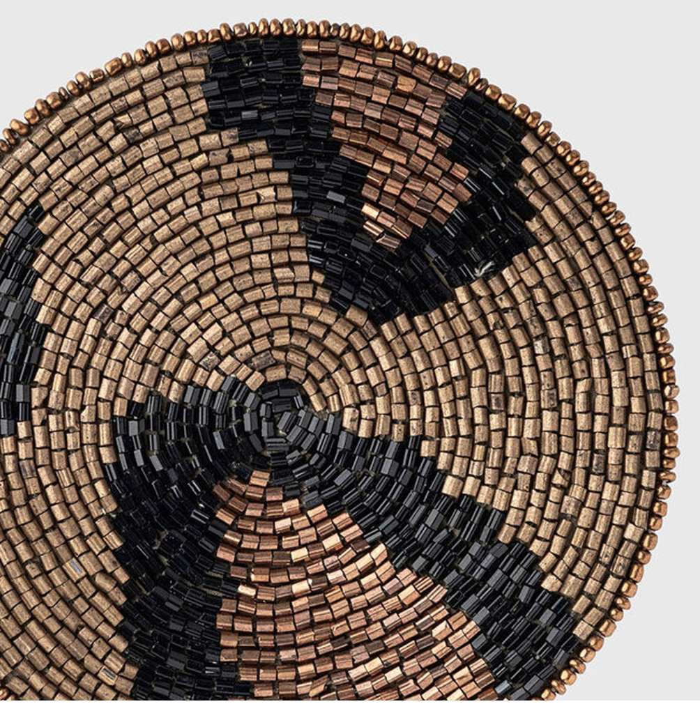 Untamed Leopard coasters- Set of 4