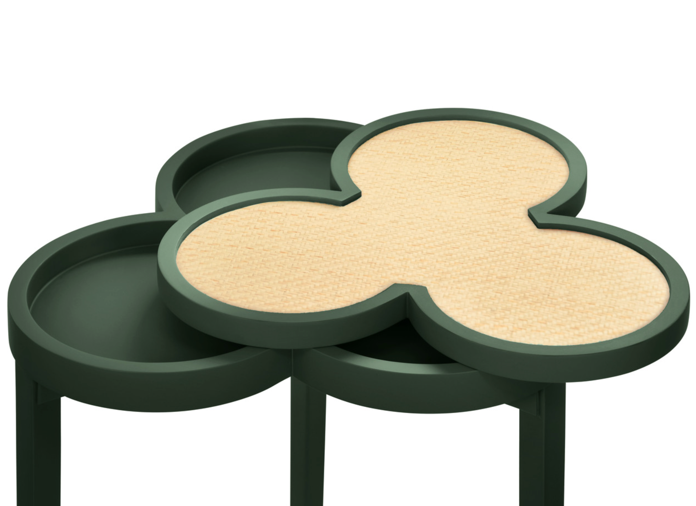 The Clover Flip Table Green