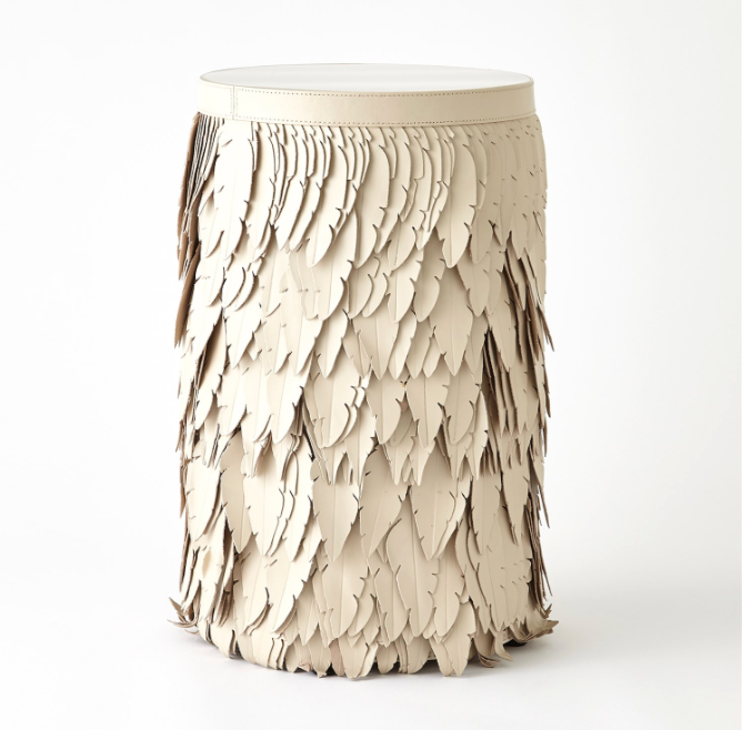 The Plume Table Ivory