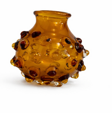 Dot Dot Bud Vase -Rockstar Clear Brown
