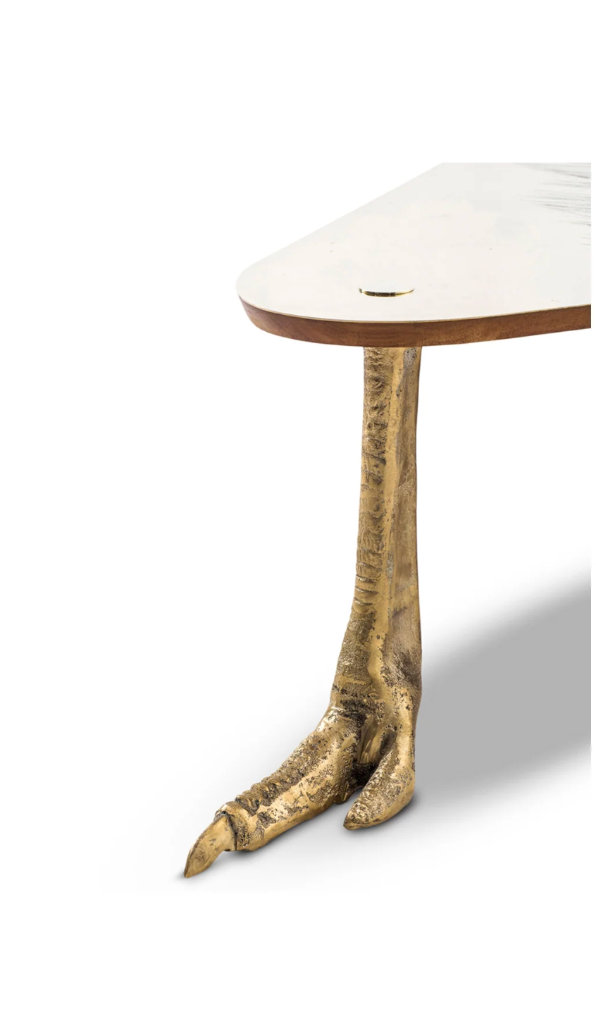 Ostrich Foot Coffee Table