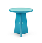Keel Side Table, Aqua