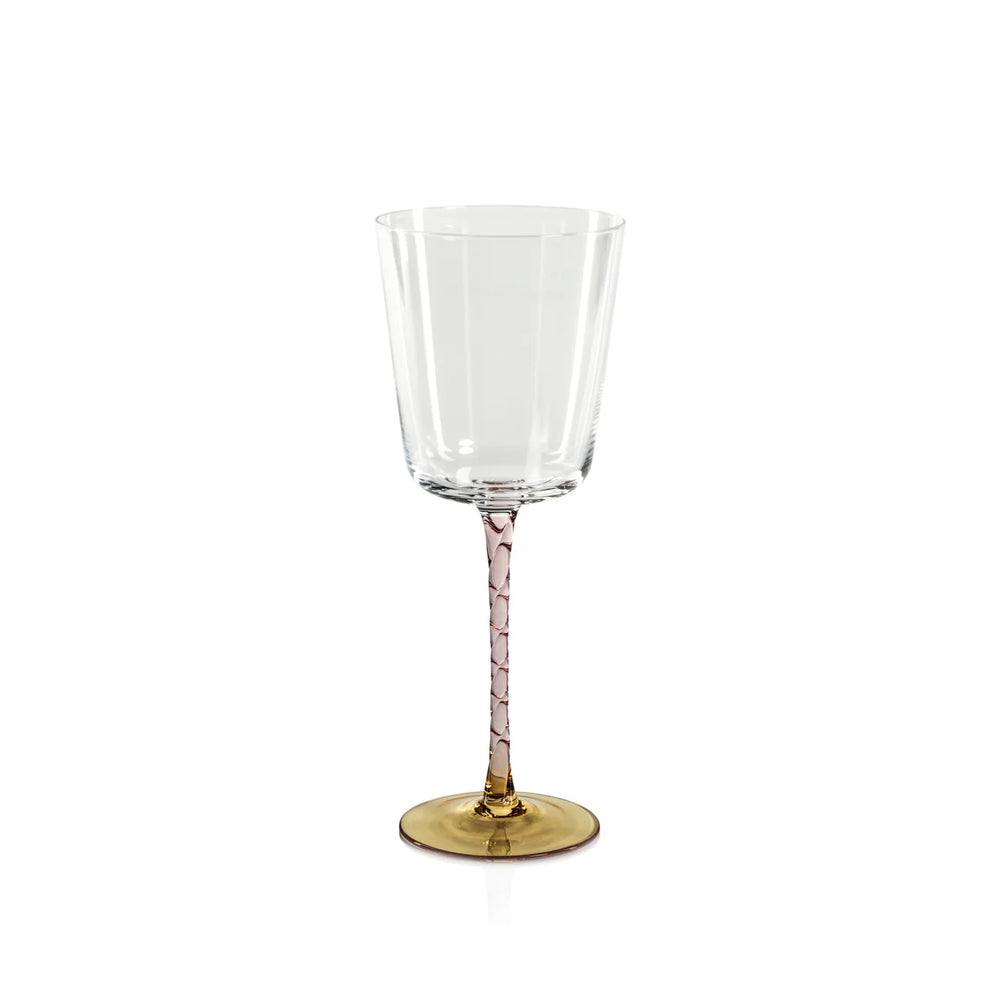 Bloom at Dusk - Red Wine Glass