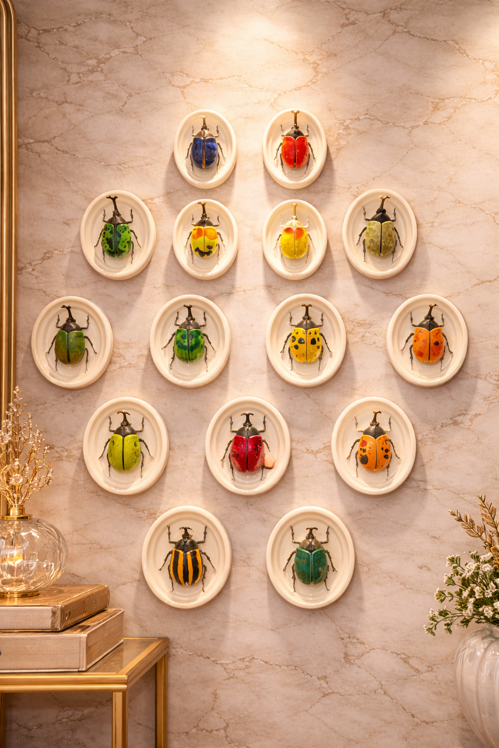 Hanging Beetles