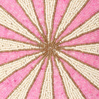 Pink Floral Beaded Placemat