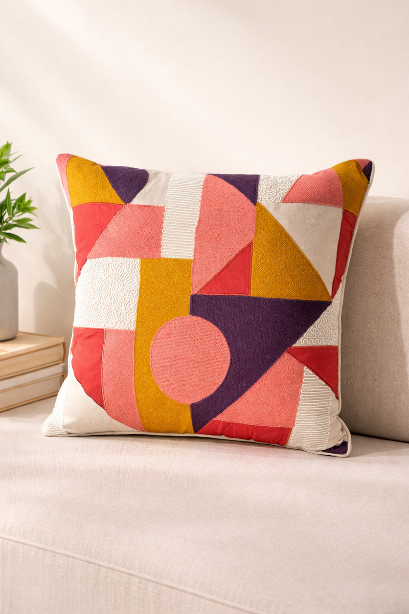 Solara Patchwork Pillow