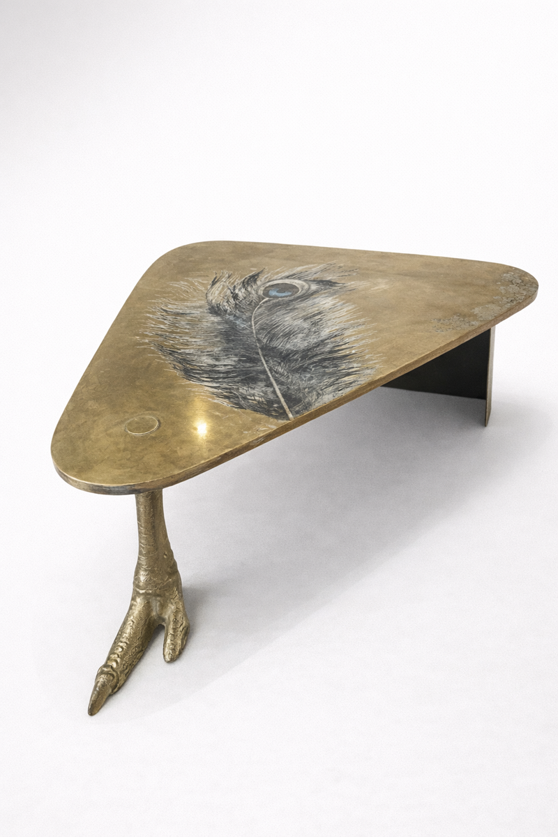 Ostrich Foot Coffee Table