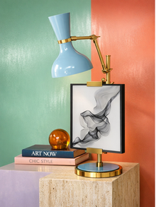The Baby Bleu Floor Lamp