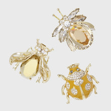 Golden Aria Bug Clips Pastel- Set of 3-5