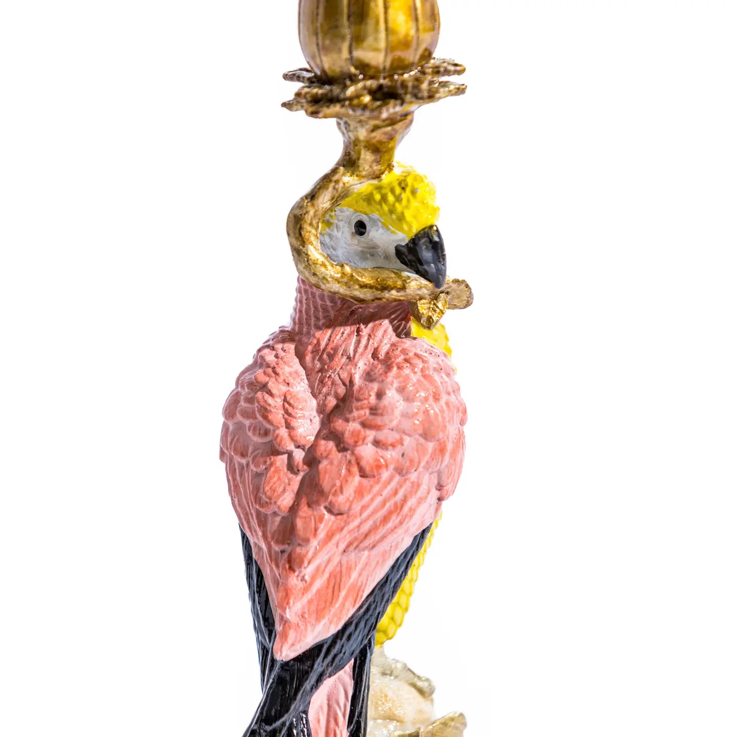 Parrot Society Candlestick