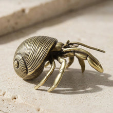 Brass Collectable Hermit Crab