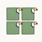 Tucan Cocktail Napkin (Set of 4)