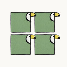 Tucan Cocktail Napkin (Set of 4)