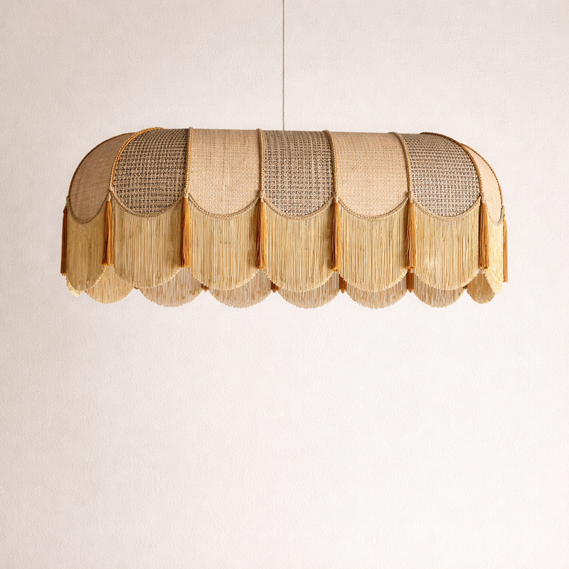 The Scalloped Fringe Atelier Pendant - Customizable