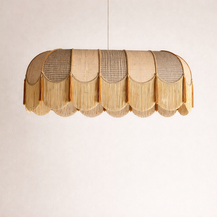 The Scalloped Fringe Atelier Pendant - Customizable