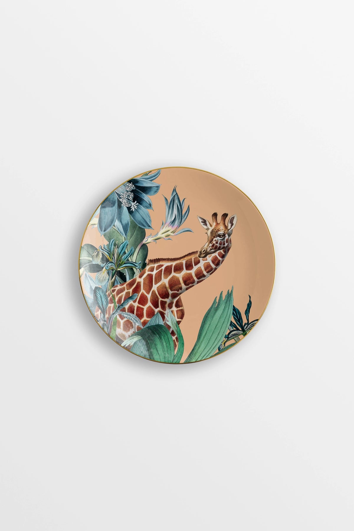 Animalia Set of 6 Porcelain Bread Plates