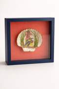 Coral Aviary Shell Shadow Box
