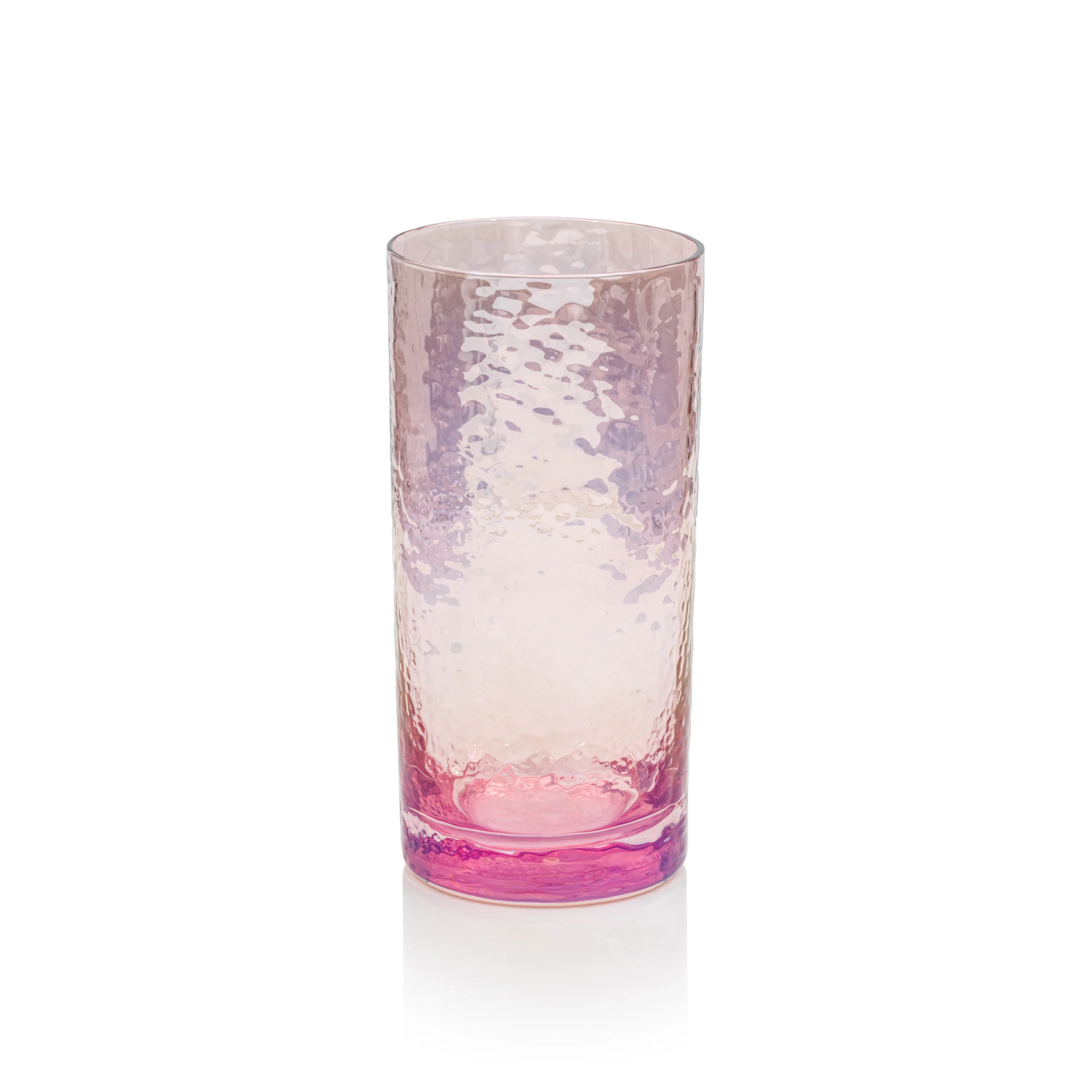 Luster Pink Aperitivo HighBall Glass