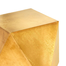 Golden Crescendo Side Table