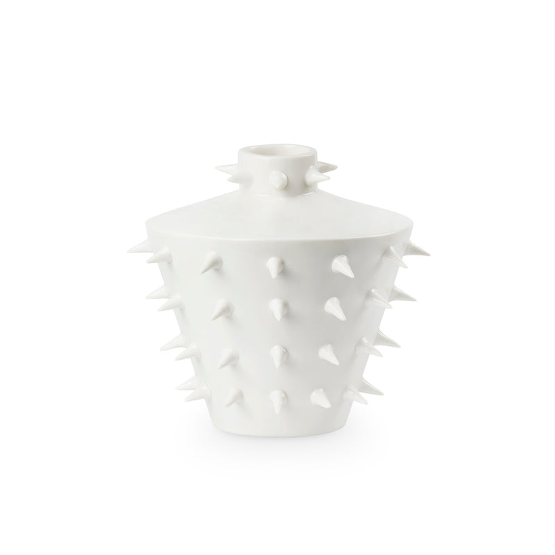 White Spine Vase