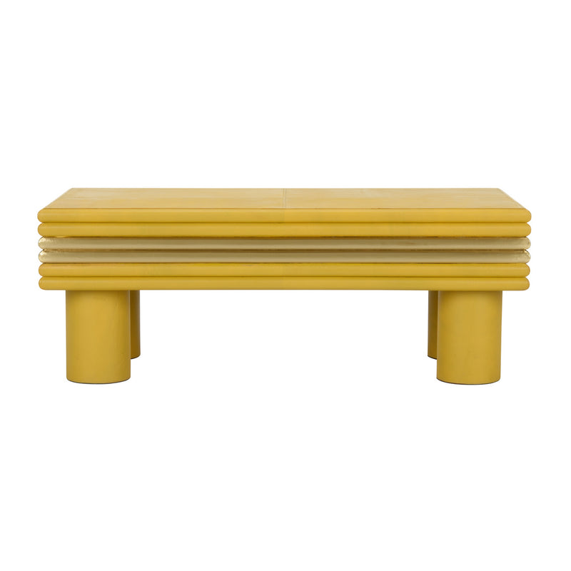 Sunbeam Leather Coffee Table
