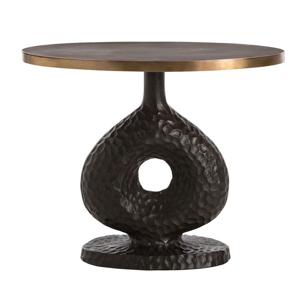 Bronze & Brass Duet Table