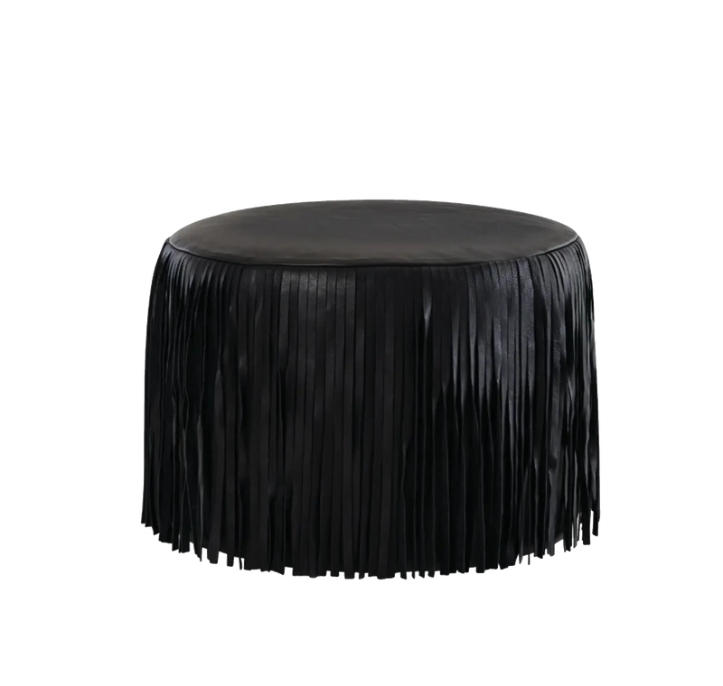 Premium Leather Ottoman