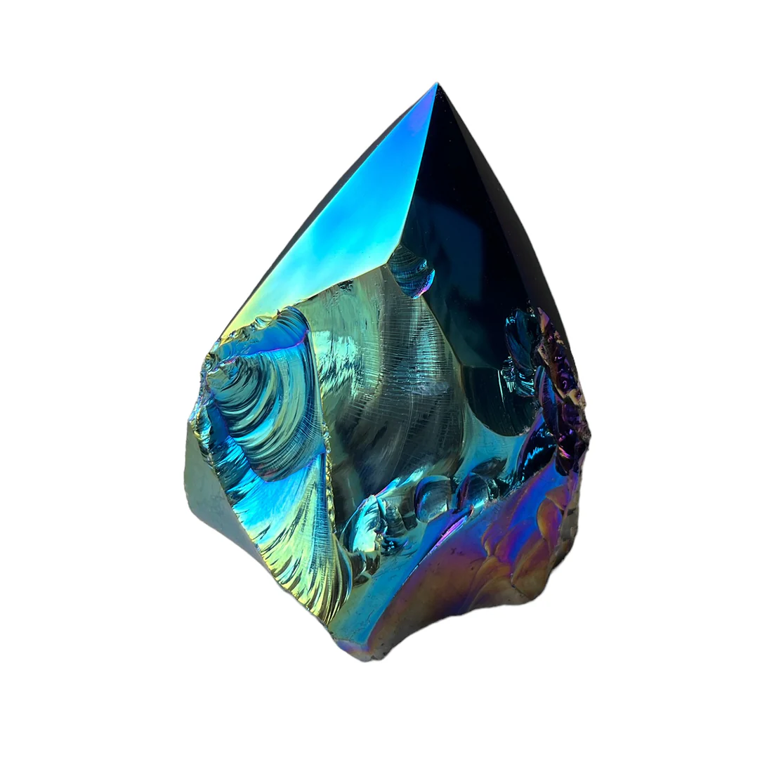 Aurora Obsidian Point - Small Stone