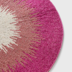 Rose Parade Beaded Placemat