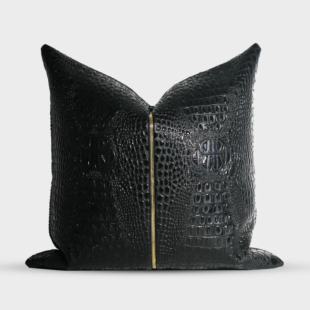Midnight Croc Pillow