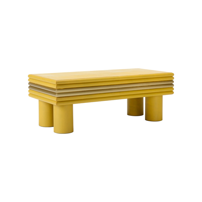 Sunbeam Leather Coffee Table