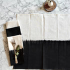 Fade to Black Table Linen Napkins