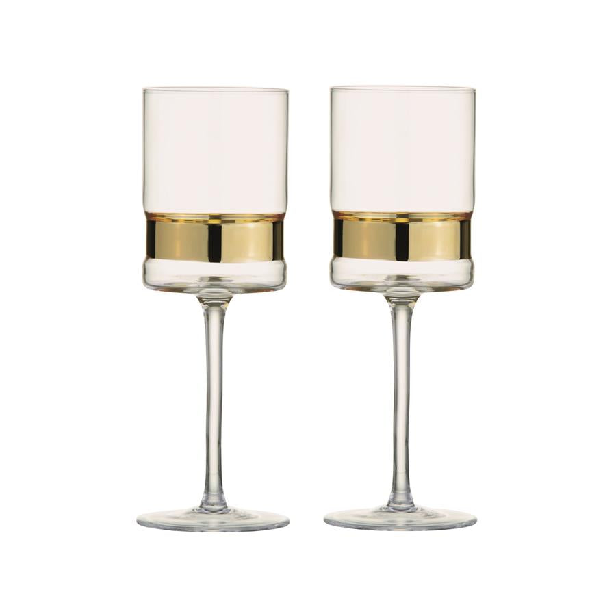 Soho Nights Wine Glasses- Set of 2