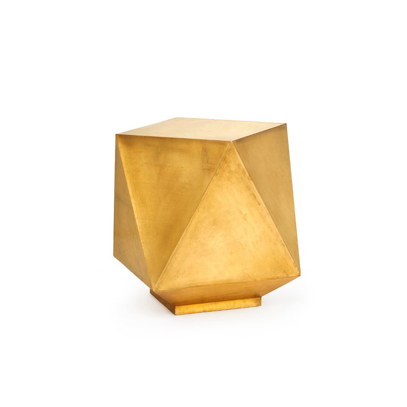 Golden Crescendo Side Table