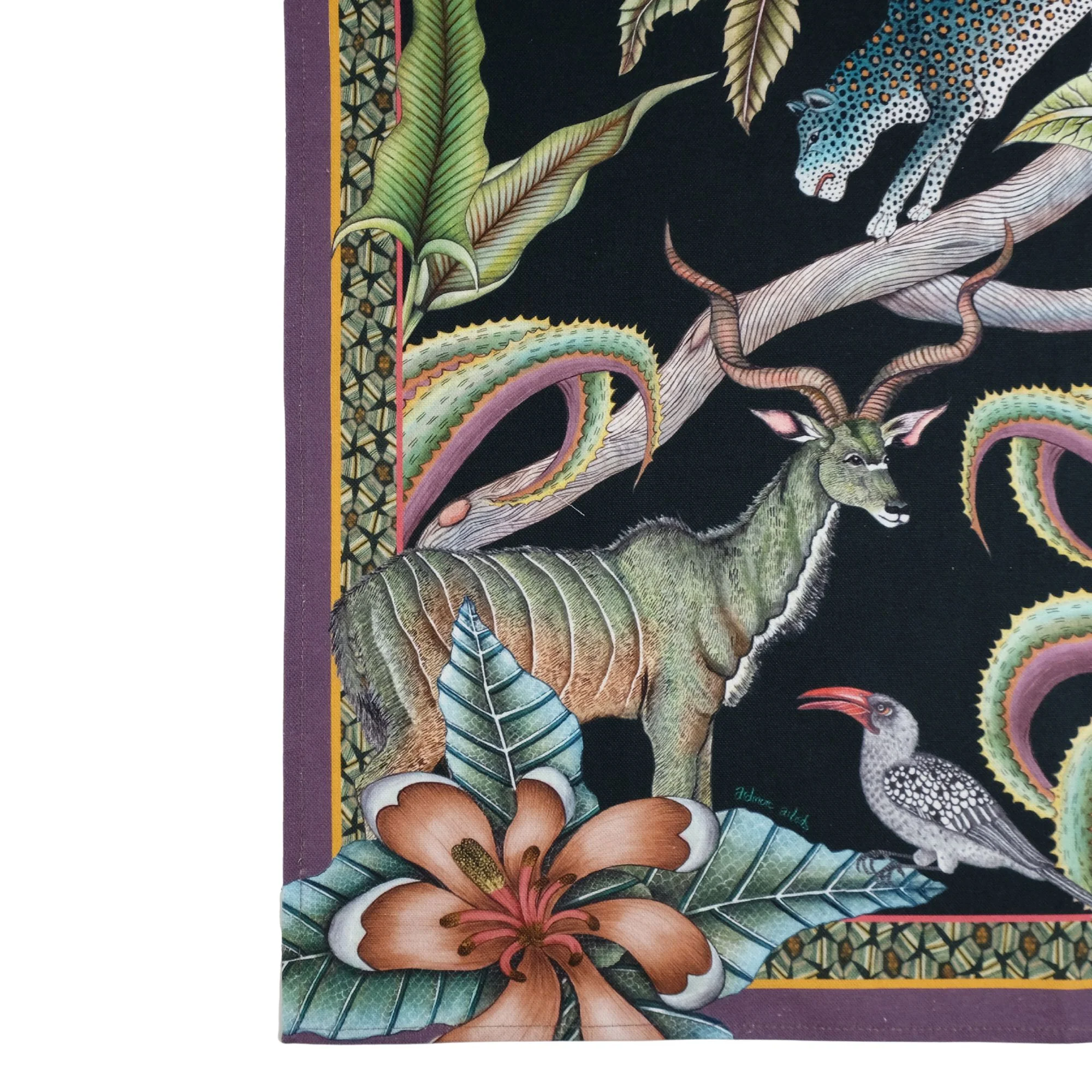 Nightfall Pangolin Tea Towel