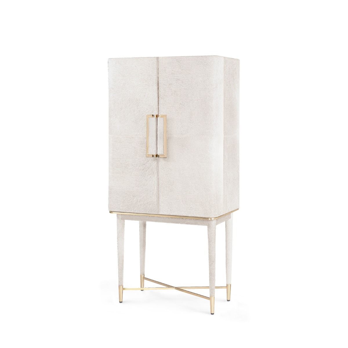 White Gala Bar Cabinet