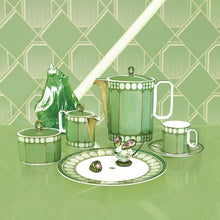 Swarovski Signum - Salad/Dessert Plate Green