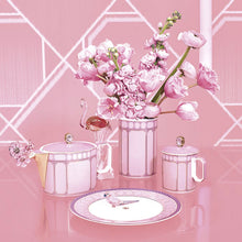 Swarovski Signum - Salad/Dessert Plate Pink