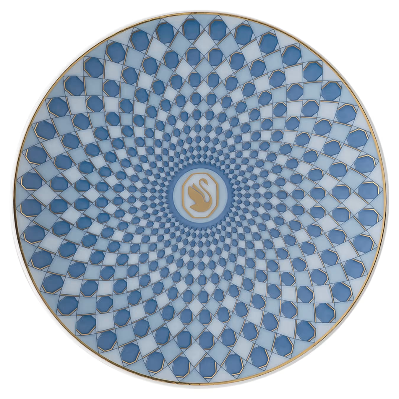 Swarovski Signum - Small Plate Blue