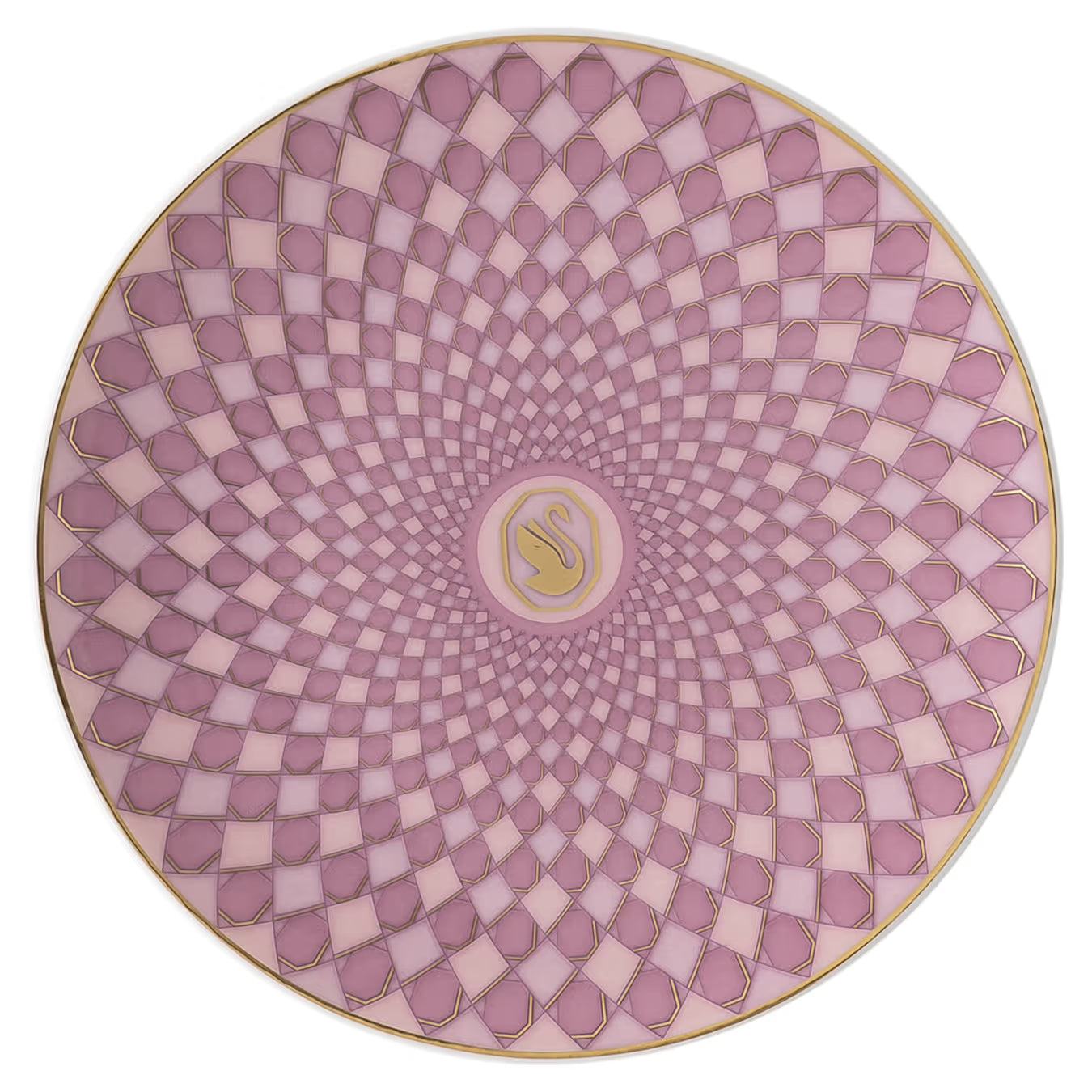 Swarovski Signum - Small Plate Pink