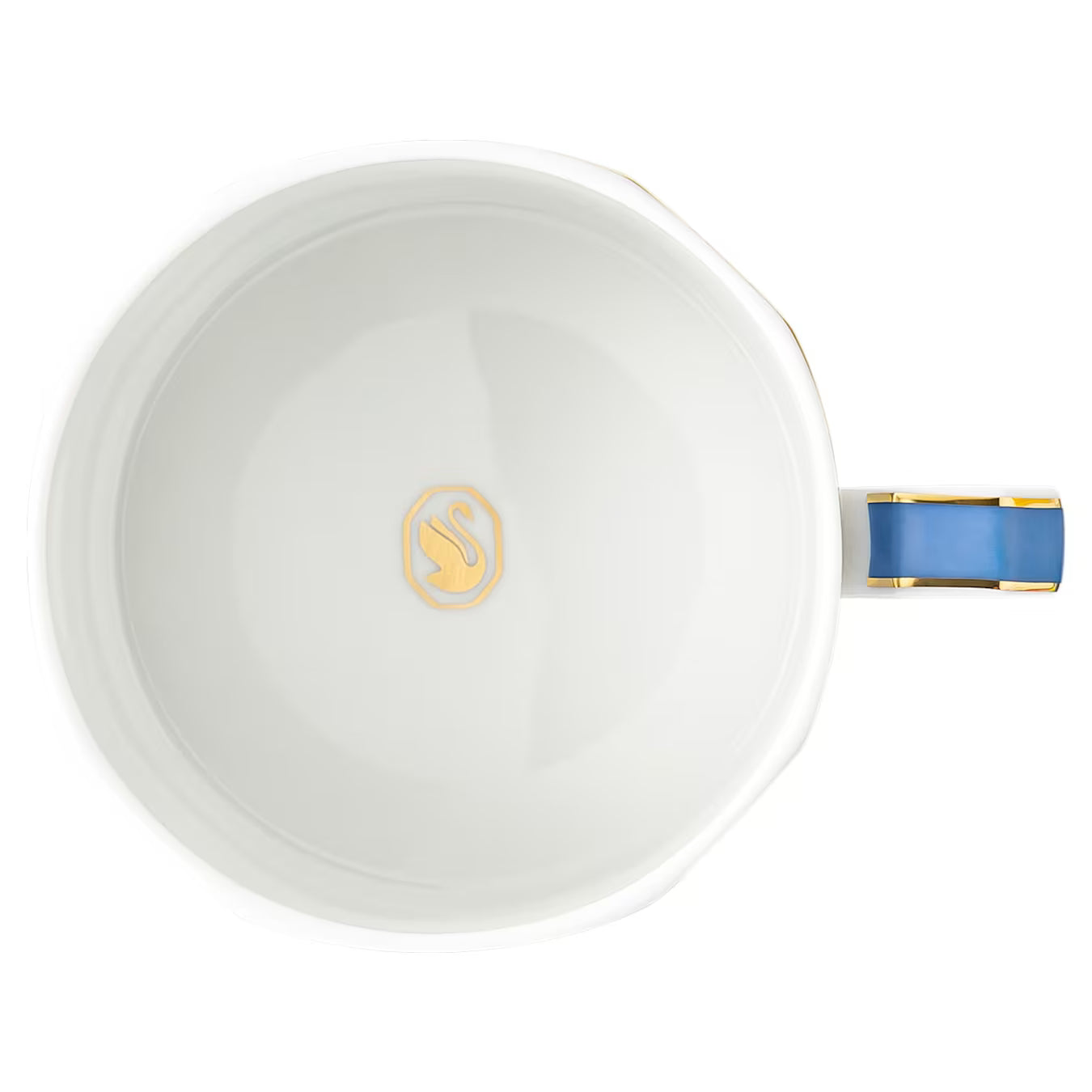 Swarovski Signum teacup with saucer Blue
