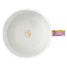 Swarovski Signum teacup with saucer Pink